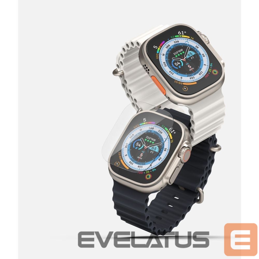 Muud kaubad Ringke Ringke ID FC Glass 4-pack tempered glass for Apple Watch Ultra 1 / 2 (49 mm)