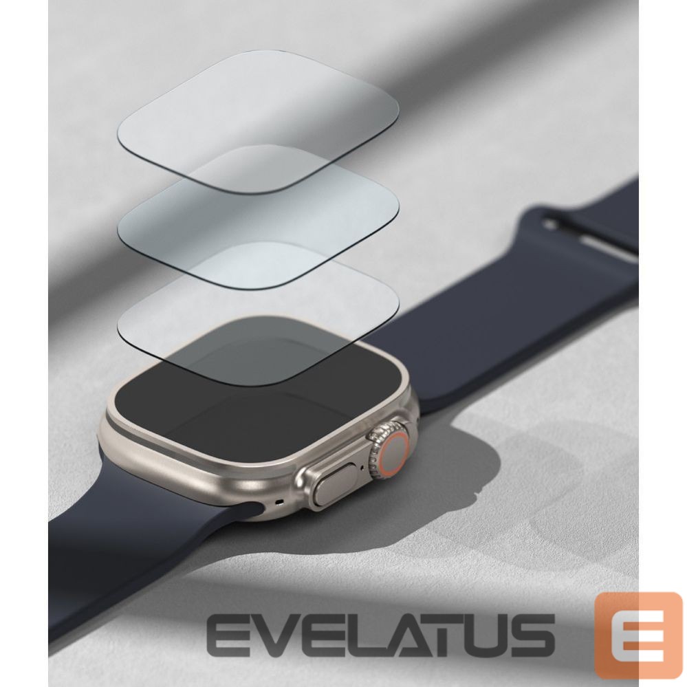 Muud kaubad Ringke Ringke ID FC Glass 4-pack tempered glass for Apple Watch Ultra 1 / 2 (49 mm)