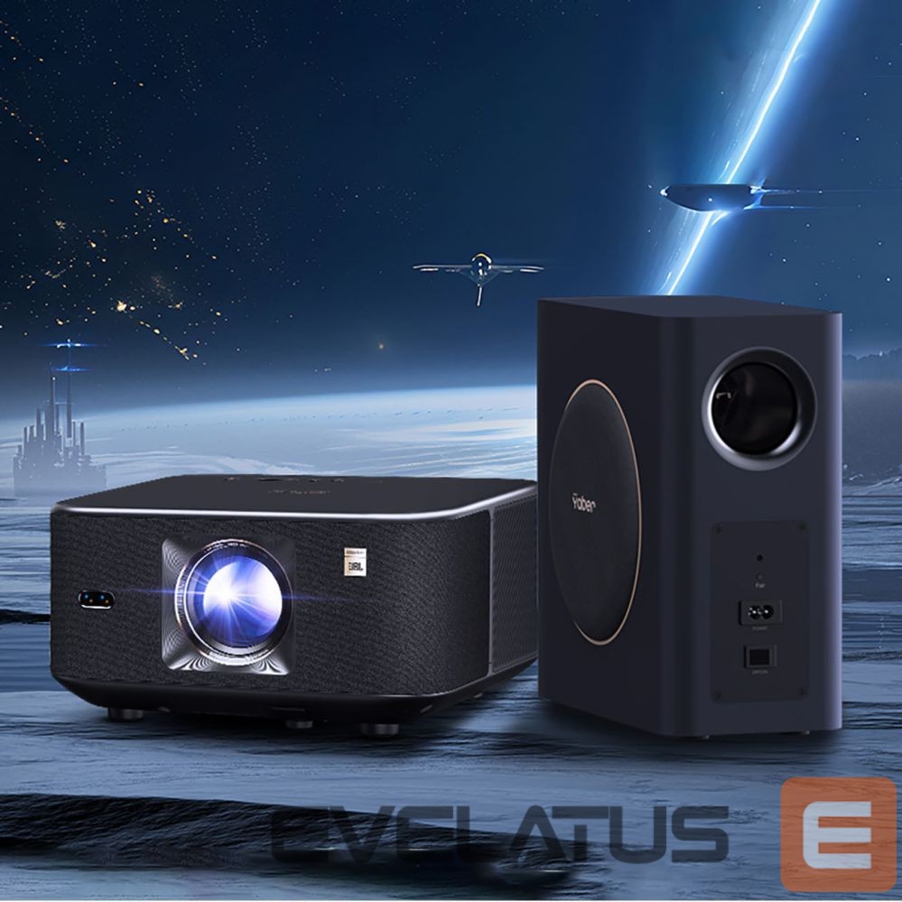 Projektorid Yaber Yaber K3 Pro LCD FullHD 1080p Multimedia Projector with JBL Speakers and Subwoofer - Black
