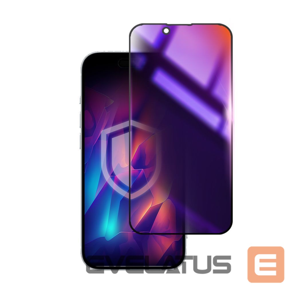 Muud kaubad 3MK 3mk Rainbow Privacy Tempered Glass for Apple iPhone 16e