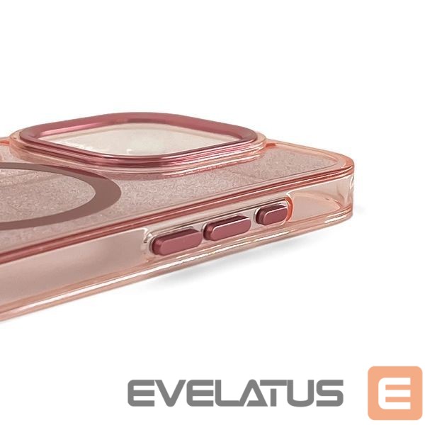Tagakaaned Hurtel Glitter Case with MagSafe for Samsung Galaxy A36 5G - Pink