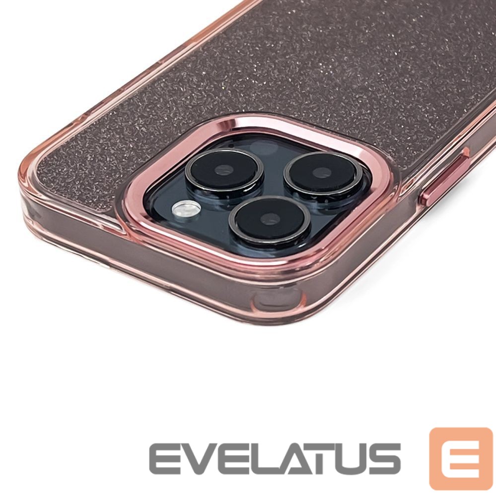 Tagakaaned Hurtel Glitter Case for Samsung Galaxy S25 Edge - Pink
