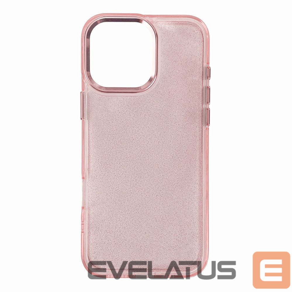 Tagakaaned Hurtel Glitter Case for Samsung Galaxy S25 Edge - Pink