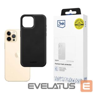 Muud kaubad 3MK  3mk Hardy Apple Silky Leather MagCase for Apple iPhone 12 / 12 Pro - Black 
