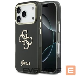 Muud kaubad Guess  Guess IML 4G Script Metal case for iPhone 17 Pro - black 