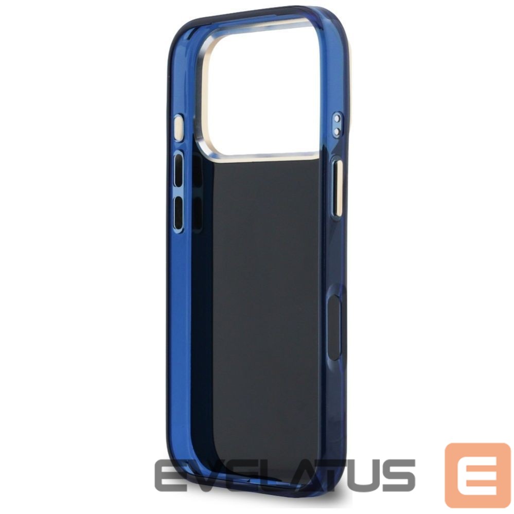 Muud kaubad Guess Guess IML 4G Script Metal case for iPhone 17 Pro Max - blue