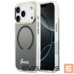 Muud kaubad Guess  Guess IML Gradient Script Metal MagSafe Case for iPhone 17 Pro Max - Black 