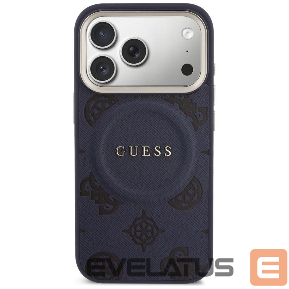 Muud kaubad Guess Guess Peony Hot Stamp MagSafe Case for iPhone 17 Pro - Blue