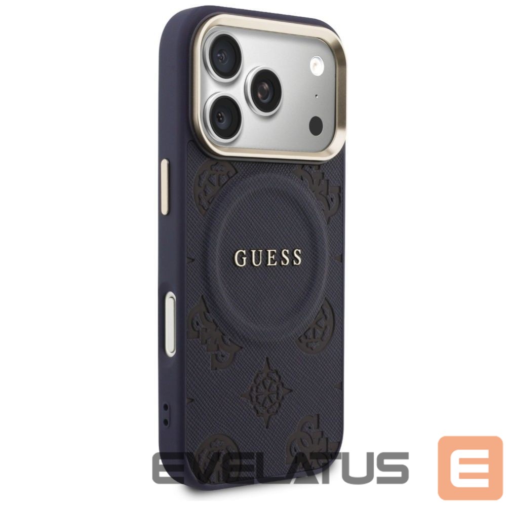Muud kaubad Guess Guess Peony Hot Stamp MagSafe Case for iPhone 17 Pro - Blue