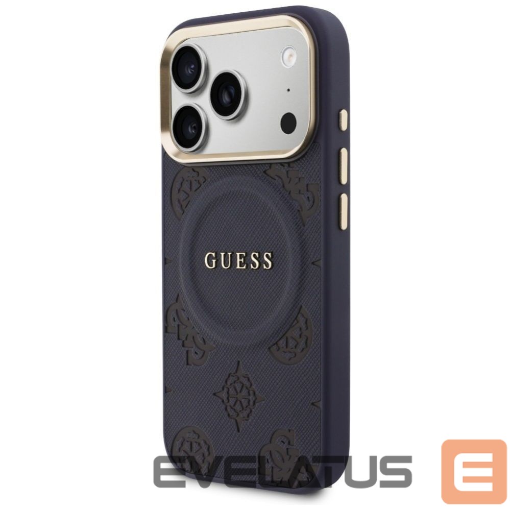 Muud kaubad Guess Guess Peony Hot Stamp MagSafe Case for iPhone 17 Pro - Blue