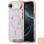 Muud kaubad Karl Lagerfeld  Karl Lagerfeld IML Choupettes Karl Script Logo MagSafe iPhone Air Case - Pink 
