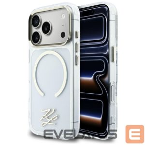 Muud kaubad Karl Lagerfeld  Karl Lagerfeld IML KL Script Logo MagSafe Case for iPhone 17 Pro Max - Clear 