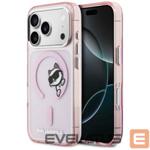 Muud kaubad Karl Lagerfeld  Karl Lagerfeld IML Peekaboo MagSafe Case for iPhone 17 Pro - Pink 
