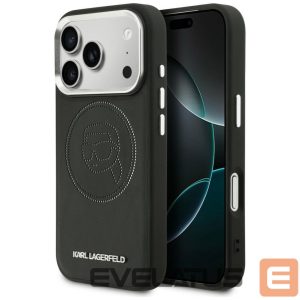 Muud kaubad Karl Lagerfeld  Karl Lagerfeld K Head Point Logo MagSafe Case for iPhone 17 Pro Max - Black 