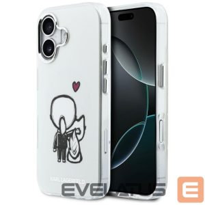 Muud kaubad Karl Lagerfeld  Karl Lagerfeld Karl & Choupette Back MagSafe Case for iPhone 17 - Clear 