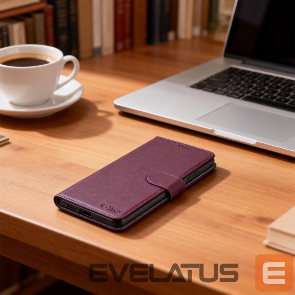 Muud kaubad Tech-Protect Tech-Protect Wallet Case for Samsung Galaxy S26 - Burgundy