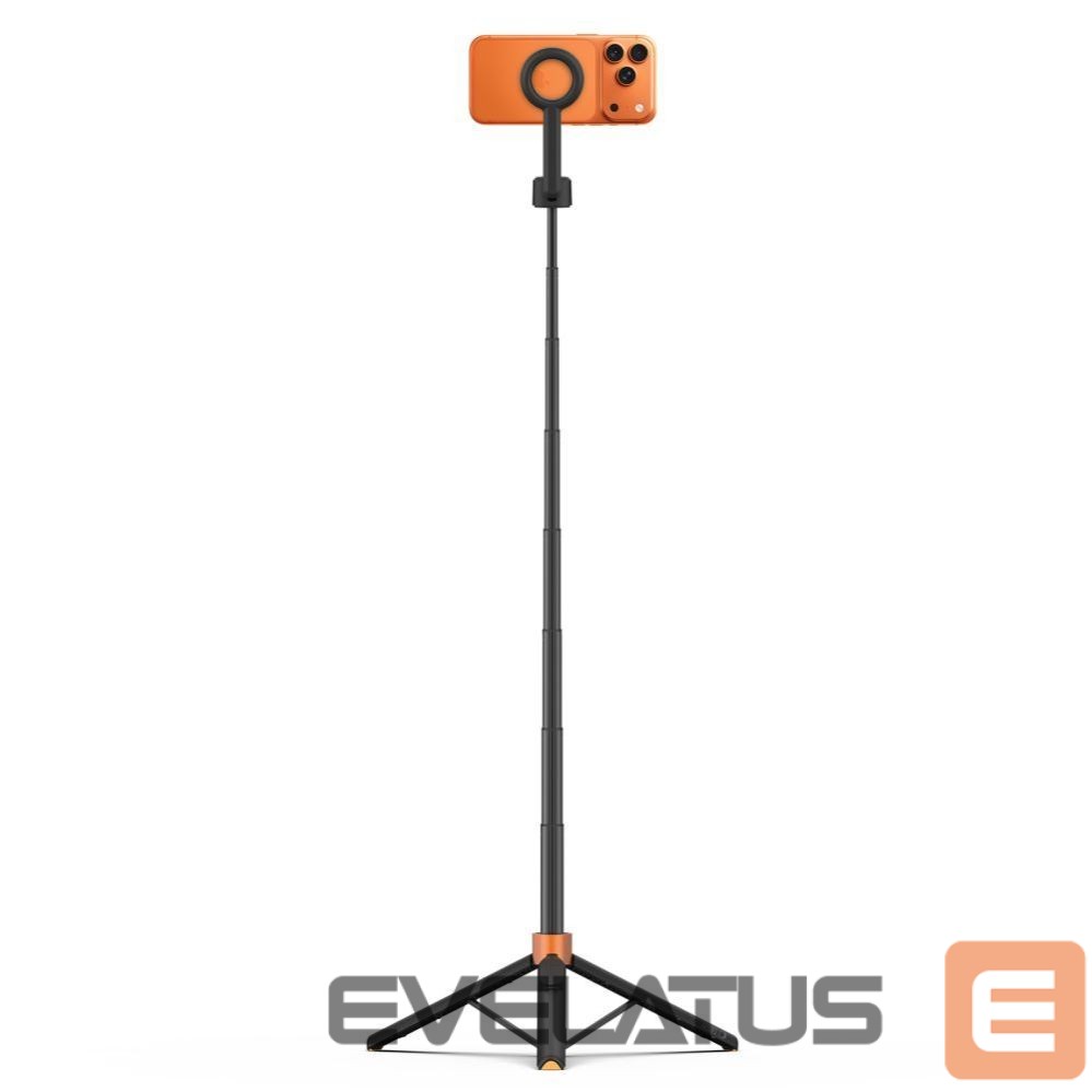 Muud kaubad Tech-Protect Tech-Protect L10S Bluetooth Selfie Stick Tripod - Black and Orange
