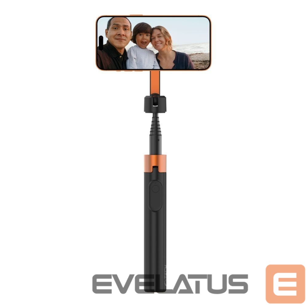 Muud kaubad Tech-Protect Tech-Protect L10S Bluetooth Selfie Stick Tripod - Black and Orange