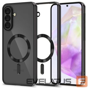 Muud kaubad Tech-Protect  Tech-Protect MagFlex MagSafe Case for Samsung Galaxy A37 5G - Clear Black 