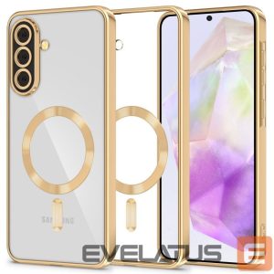 Muud kaubad Tech-Protect  Tech-Protect MagFlex MagSafe Case for Samsung Galaxy A37 5G - Transparent Gold 