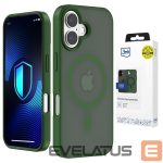 Muud kaubad 3MK  3mk Smoke MagCase for iPhone 16 - Green-Translucent 