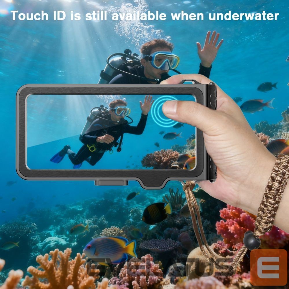 Muud kaubad Tech-Protect Tech-Protect IPX8 Pro Waterproof Phone Case - Gray and Black