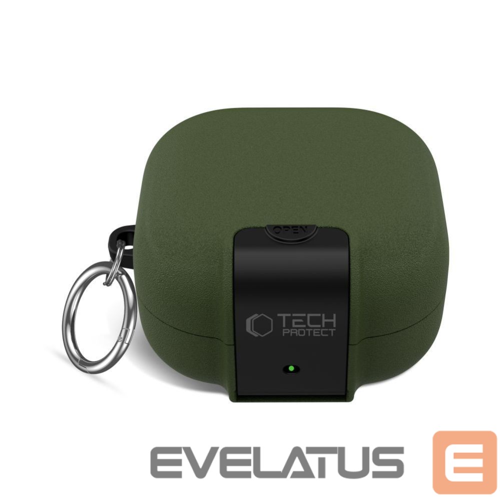 Muud kaubad Tech-Protect Tech-Protect Slim Hook Case for Samsung Galaxy Buds 4 / 4 Pro - Green