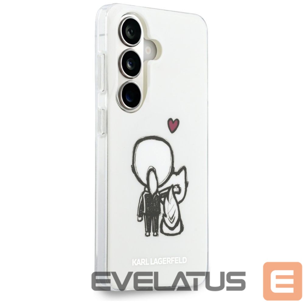 Muud kaubad Karl Lagerfeld Karl Lagerfeld IML Karl&Choupette MagSafe Case for Samsung Galaxy S26 - Transparent