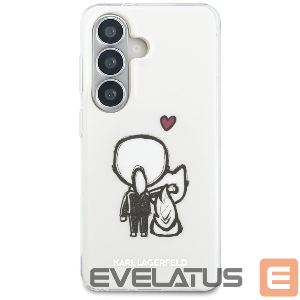Muud kaubad Karl Lagerfeld Karl Lagerfeld IML Karl&Choupette MagSafe Case for Samsung Galaxy S26 - Transparent