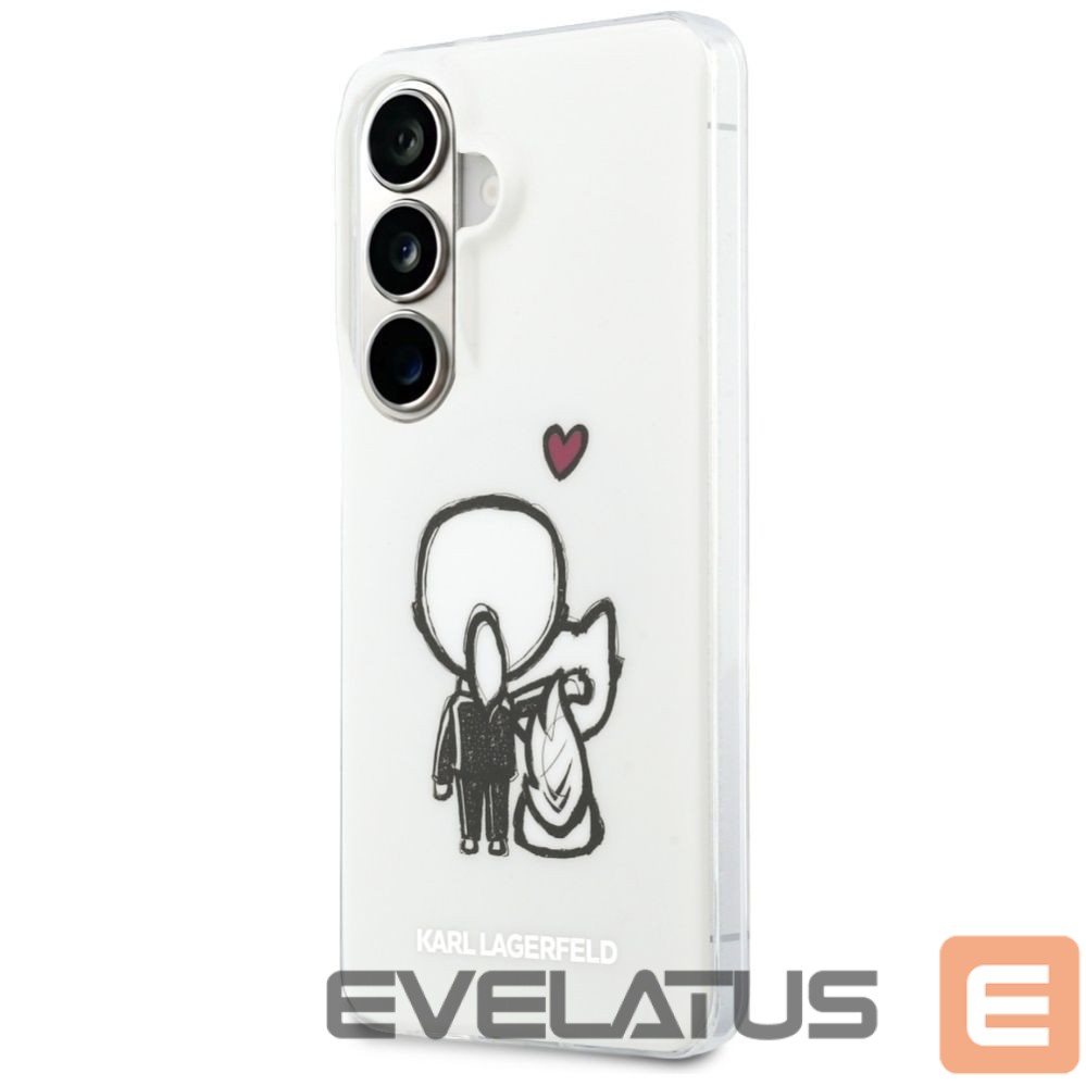 Muud kaubad Karl Lagerfeld Karl Lagerfeld IML Karl&Choupette MagSafe Case for Samsung Galaxy S26 - Transparent