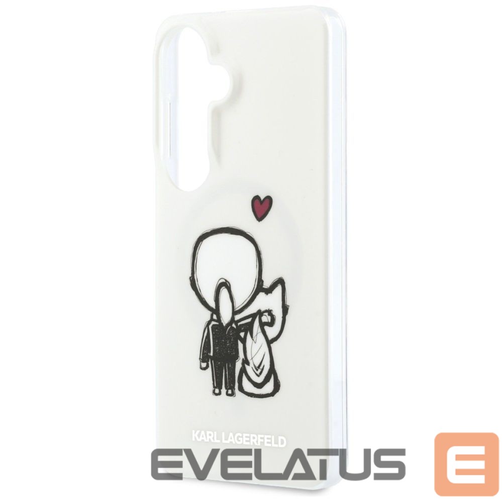 Muud kaubad Karl Lagerfeld Karl Lagerfeld IML Karl&Choupette MagSafe Case for Samsung Galaxy S26 - Transparent