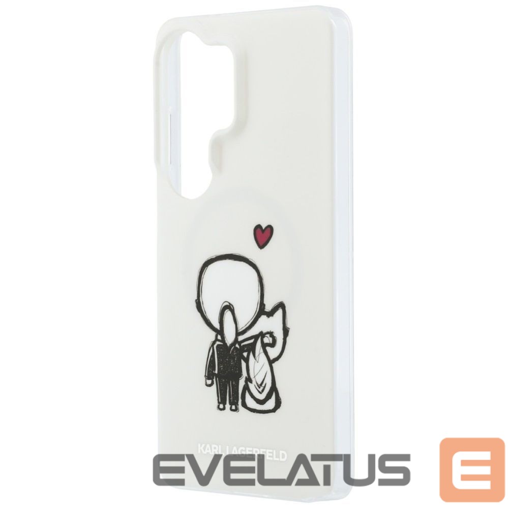 Muud kaubad Karl Lagerfeld Karl Lagerfeld IML Karl&Choupette MagSafe Case for Samsung Galaxy S26 Ultra - Transparent
