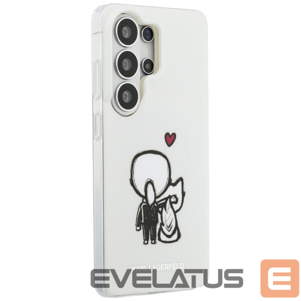 Muud kaubad Karl Lagerfeld Karl Lagerfeld IML Karl&Choupette MagSafe Case for Samsung Galaxy S26 Ultra - Transparent
