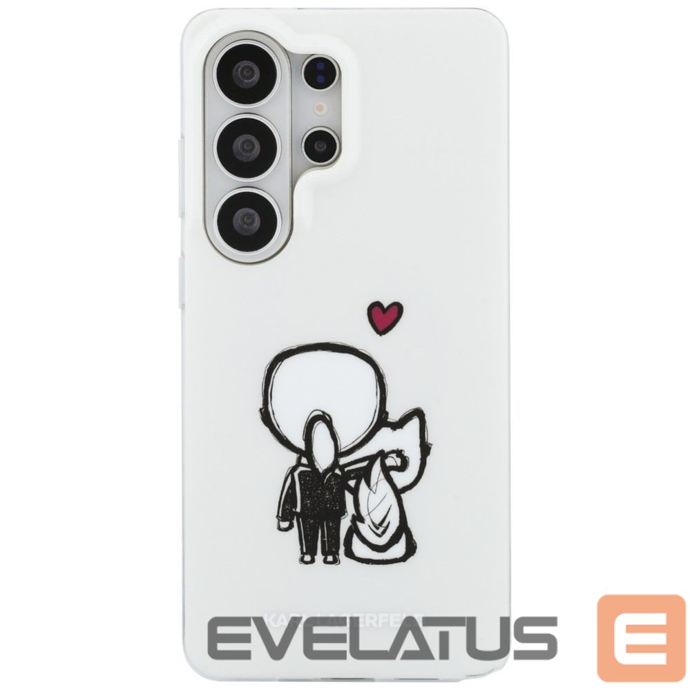 Muud kaubad Karl Lagerfeld Karl Lagerfeld IML Karl&Choupette MagSafe Case for Samsung Galaxy S26 Ultra - Transparent