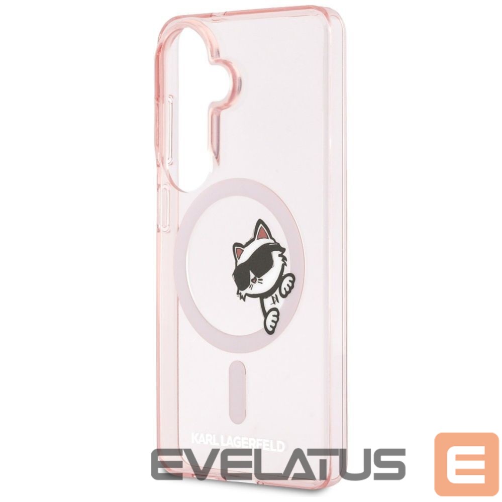 Muud kaubad Karl Lagerfeld Karl Lagerfeld IML Peekaboo Choupette MagSafe Case for Samsung Galaxy S26 - Pink