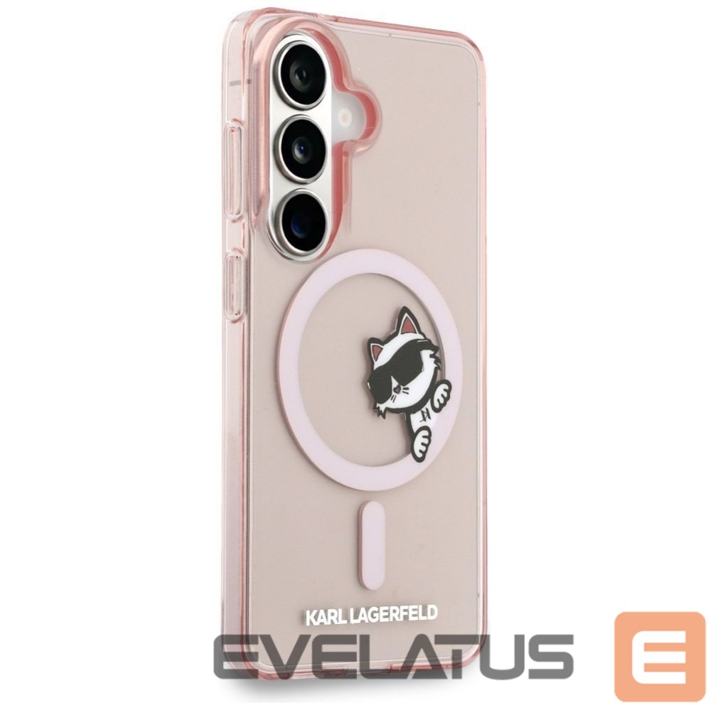 Muud kaubad Karl Lagerfeld Karl Lagerfeld IML Peekaboo Choupette MagSafe Case for Samsung Galaxy S26 - Pink