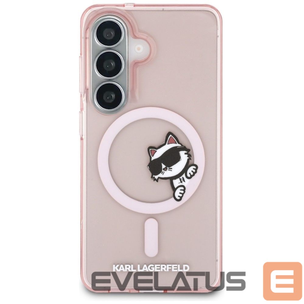 Muud kaubad Karl Lagerfeld Karl Lagerfeld IML Peekaboo Choupette MagSafe Case for Samsung Galaxy S26 - Pink