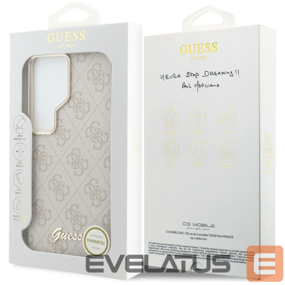 Muud kaubad Guess Reinforced full-screen tempered glass 3mk HardGlass Max Black for Samsung Galaxy S24+