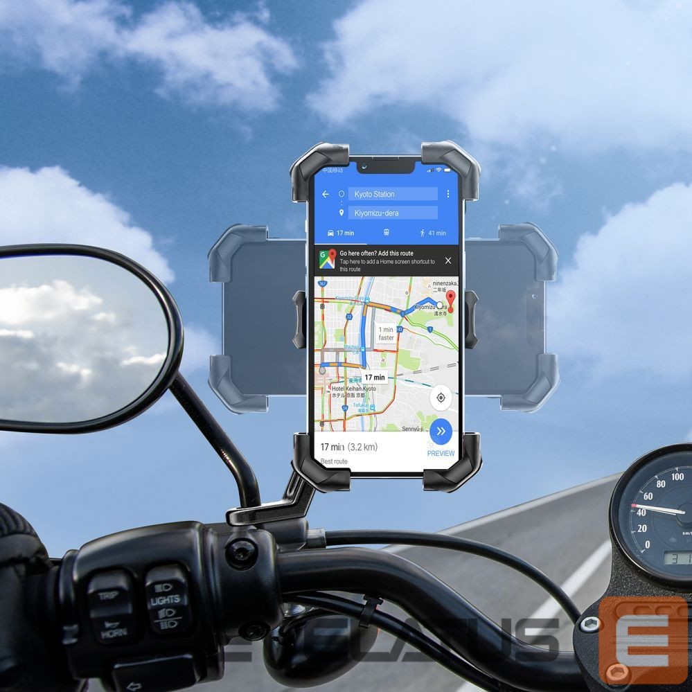 Automaatne hoidja Joyroom Joyroom motorcycle phone holder black (JR-ZS288-m)