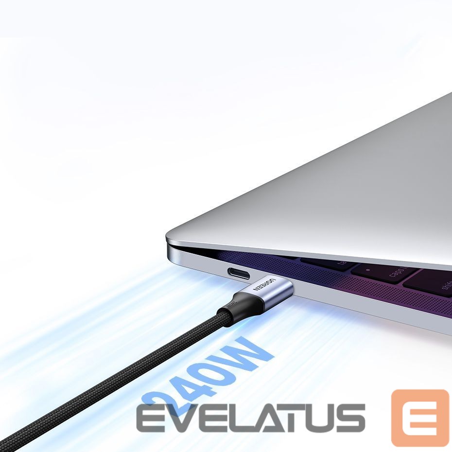 Muu telefoni lisavarustus Ugreen Ugreen US535 USB-C / USB-C PD cable 240W 5A 1m - gray
