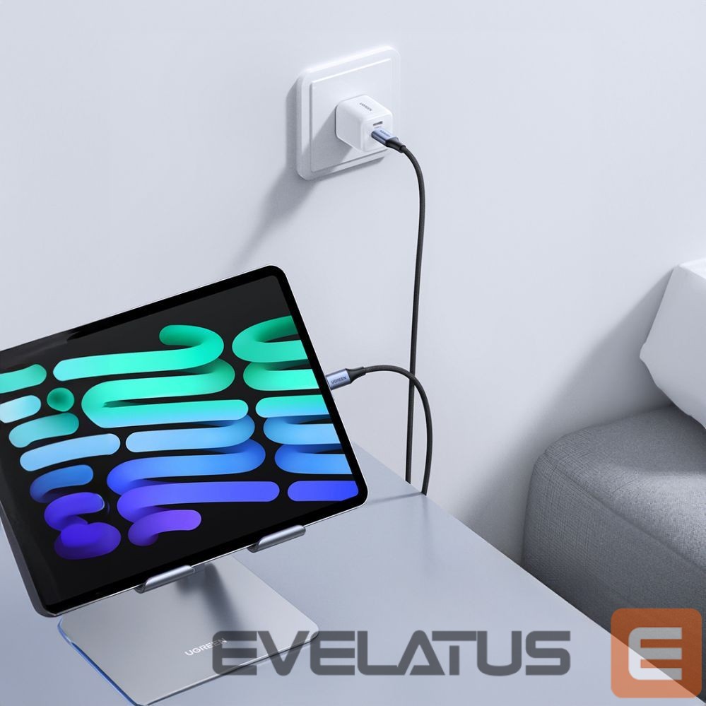 Muu telefoni lisavarustus Ugreen Ugreen US535 USB-C / USB-C PD cable 240W 5A 1m - gray