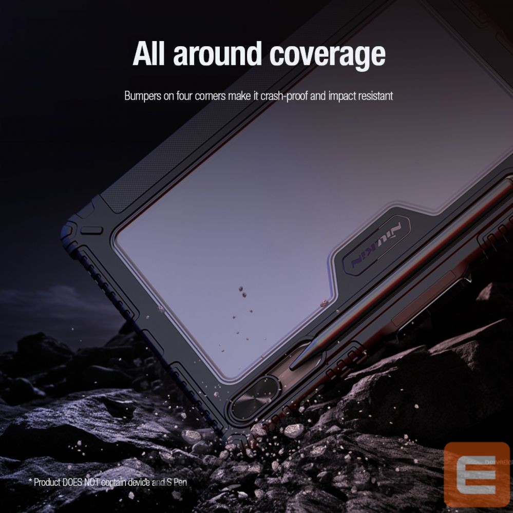 Tagakaaned Nillkin - Nillkin Bumper Leather Case Pro case for Samsung Galaxy Tab S9 - black