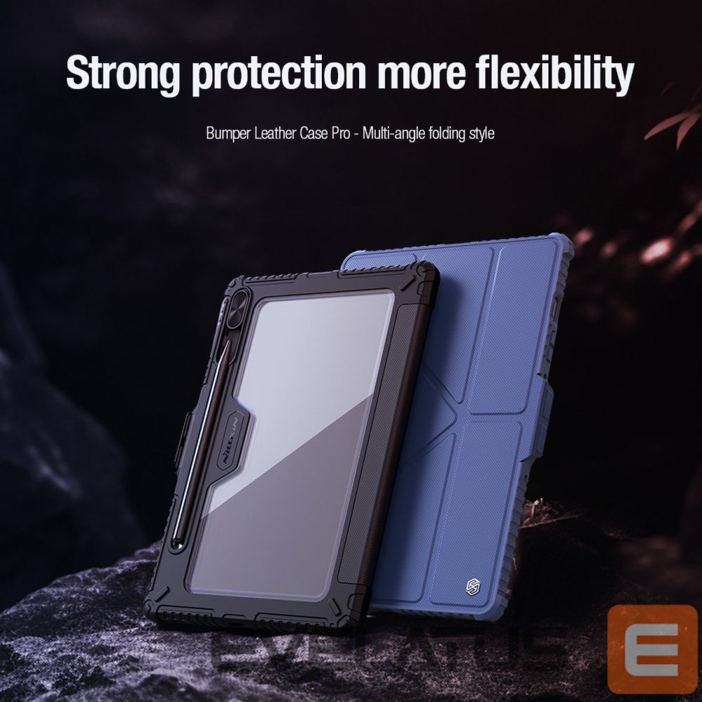 Tagakaaned Nillkin - Nillkin Bumper Leather Case Pro case for Samsung Galaxy Tab S9 - black