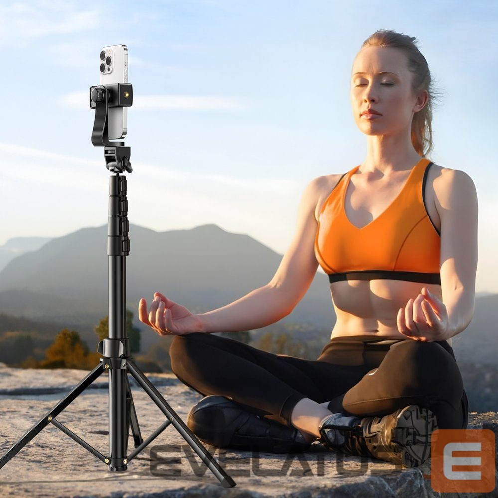Kaameratarvik Ugreen Ugreen LP680 selfie stick with stand and Bluetooth remote control 1.8m - black