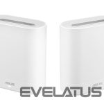 Ruuterid Asus  Wifi 6 802.11ax Tri-band Business Mesh System  EBM68 (2-Pack) 802.11ax, 4804 Mbit/s, 10/100/1000 Mbit/s, Ethernet LAN (RJ-45) ports 3, MU-MiMO No, No mobile broadband, Antenna type Internal, White 