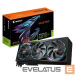 Graafikakaart / ideokaardid Gigabyte  Graphics Card||NVIDIA GeForce RTX 5070 Ti|16 GB|GDDR7|256 bit|PCIE 5.0 16x|GPU 2670 MHz|Dual Slot Fansink|1xHDMI|3xDisplayPort|GV-N507TAORUSM-16GD 
