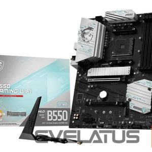 AMD protsessori emaplaat MSI  Mainboard||AMD B550|Socket AM4|ATX|RAM DDR4-SDRAM|4xSlots|Wi-Fi Yes|Bluetooth Yes|2xNumber of M.2 (M) slots|B550GAMINGWIFI 