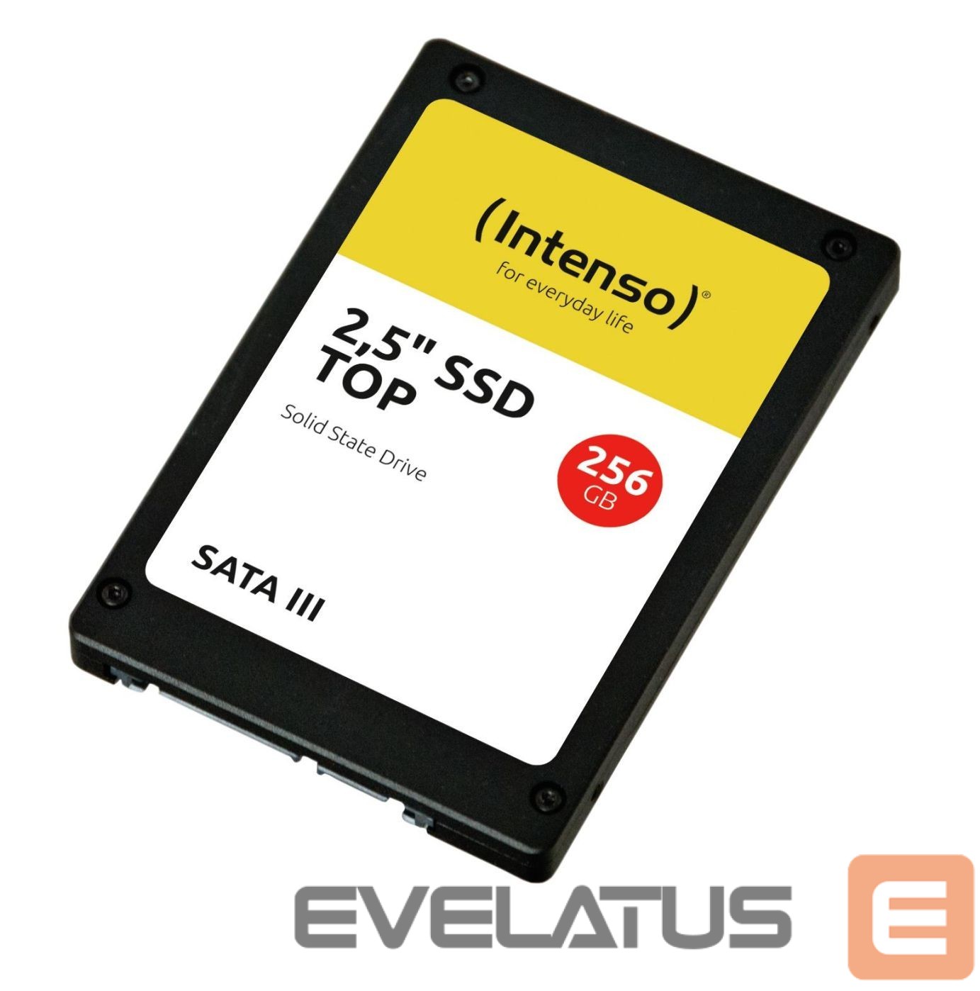 Kõvaketas SSD Intenso SSD||256GB|SATA 3.0|SLC|Write speed 500 MBytes/sec|Read speed 520 MBytes/sec|2,5"|3812440