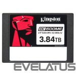 Kõvaketas SSD Kingston  SSD||3840 GB|Serial ATA III|2.5"|Write speed 530 MB/s|7008xTBW rating|MTBF 2000000 h|Read speed 560 MB/s|SEDC600ME/3840G 