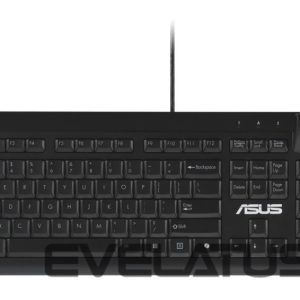 Arvuti klaviatuur Asus  KEYBOARD KU100 BLACK/EST 90XB05E0-BKB050 